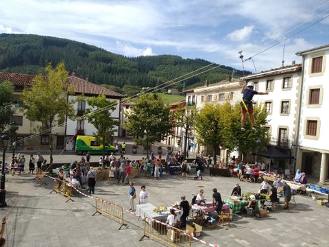 Buen ambiente en Elgeta el 21 de septiembre