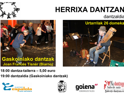 Especial "herrixa dantzan" el domingo en el Espaloia