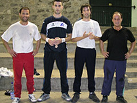 Final del campeonato de pelota a mano, el sábado