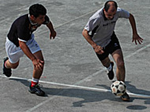 Partidos de la 5ª jornada del campeonato de futbito el fin de semana