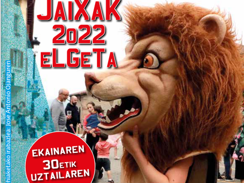 Programa de las fiestas de Elgeta 2022
