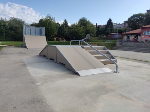 El nuevo skatepark está disponible