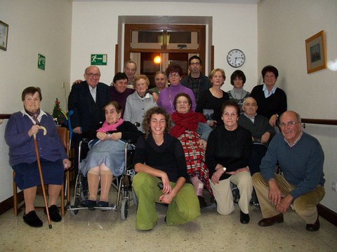 Visita a los elgetarras de la residencia Mizpirualde