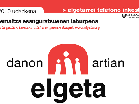 Asteon banatuko da etxez etxe telefono inkestako emaitzen laburpena   