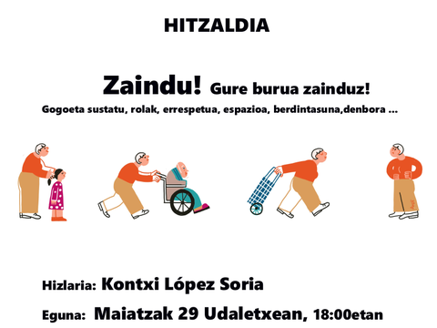 Emakume zaintzaileentzako hitzaldia