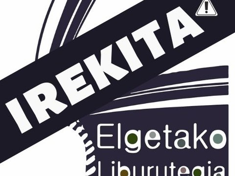 Gaurtik aurrera ohiko ordutegian irekita egongo da Elgetako liburutegia