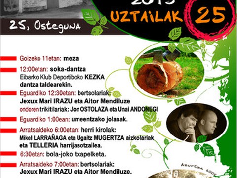 Goimendiko Santixau jaien egitaraua