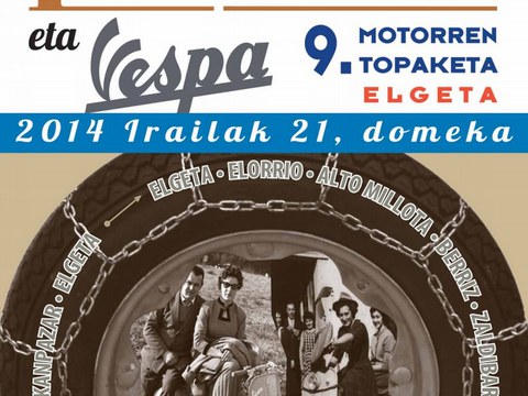 Guztia prest Vespa eta Lambretta topaketarako