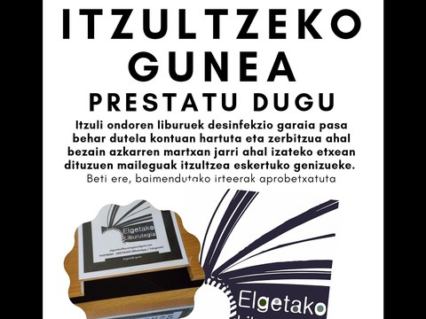 Liburutegiko maileguak itzultzeko gunea