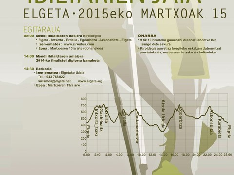 Mendi Federazioaren Finalista Eguna martxoaren 15ean ospatuko dute