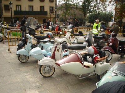 Vespa eta Lambretta motorren IV. topaketa domekan